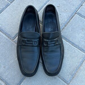 Men’s lack ferragamo shoes